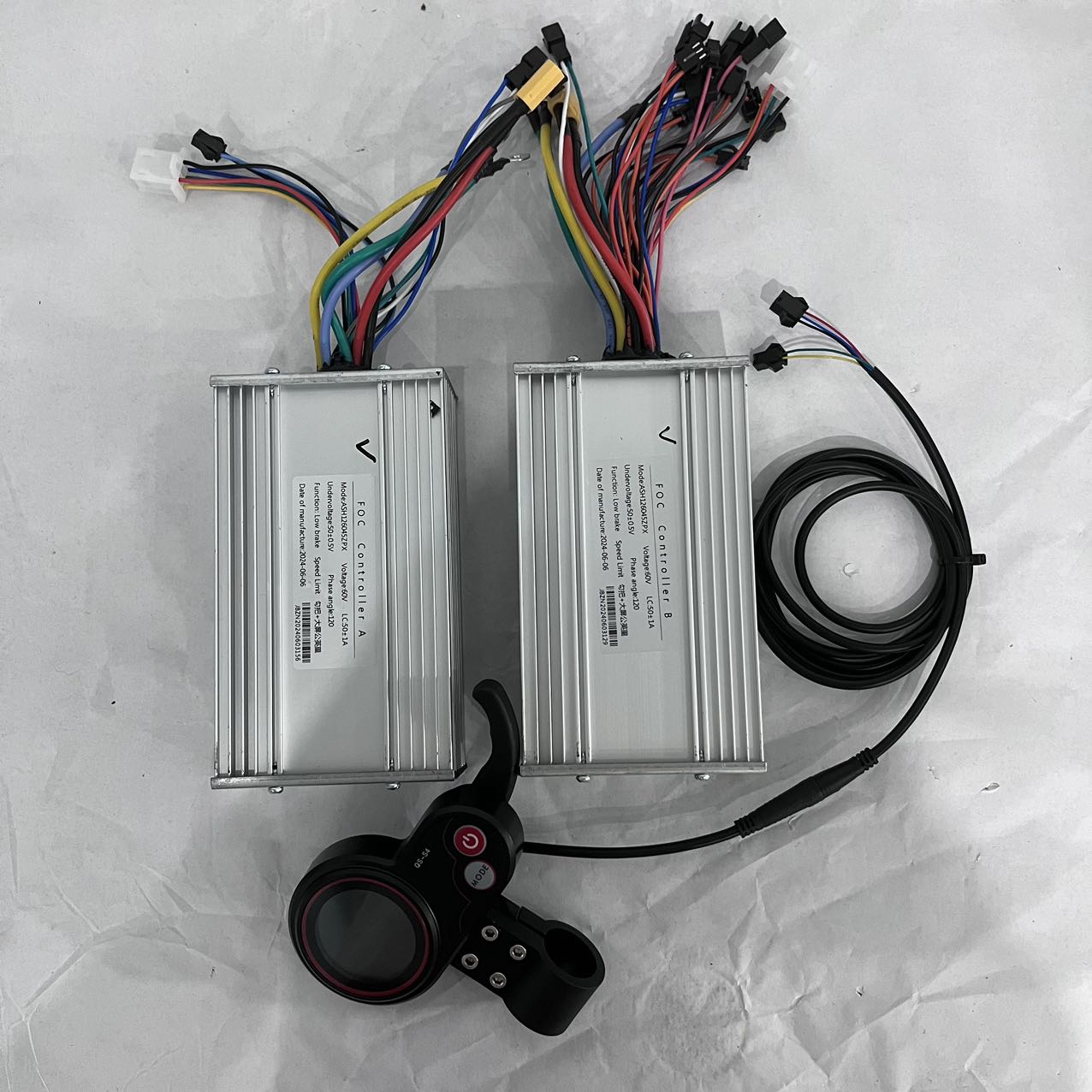 60V 5600W Dual Motor Electric Scooter - ชุดควบคุมมอเตอร์คู่ 60V 50A สำหรับสกู๊ตเตอร์ไฟฟ้า 5600W 6000W
