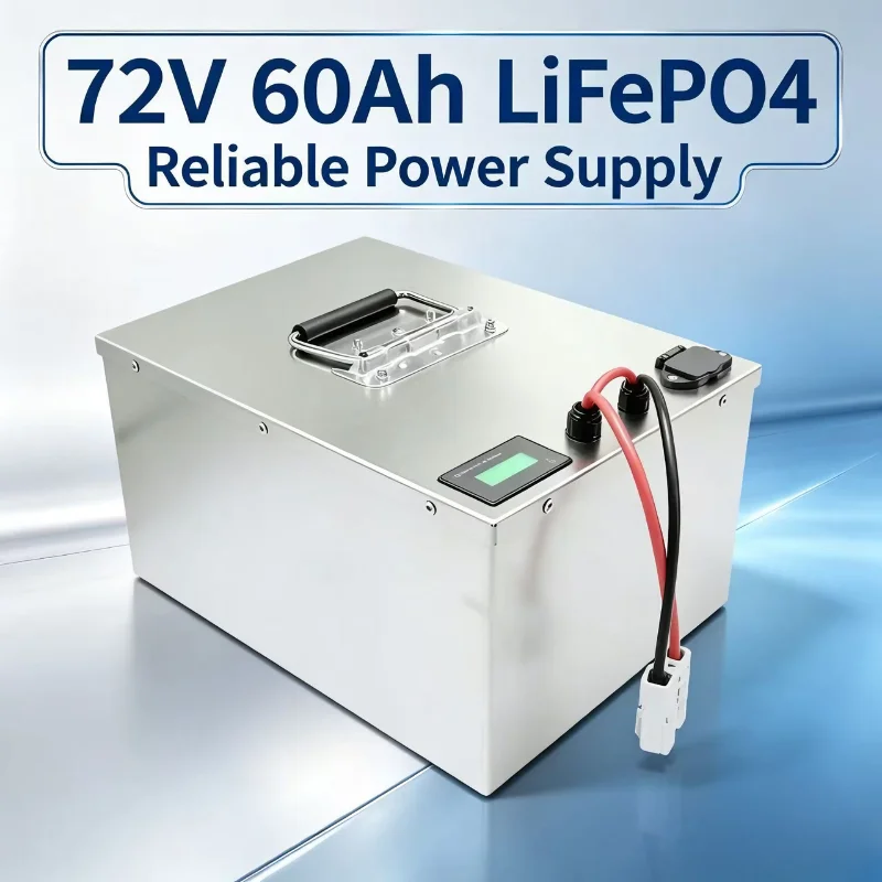 แบตเตอรี่ลิเธียมไอออน LiFePO4  - 72V 60Ah Lifepo4 Battery Pack บทวิจารณ์และราคา