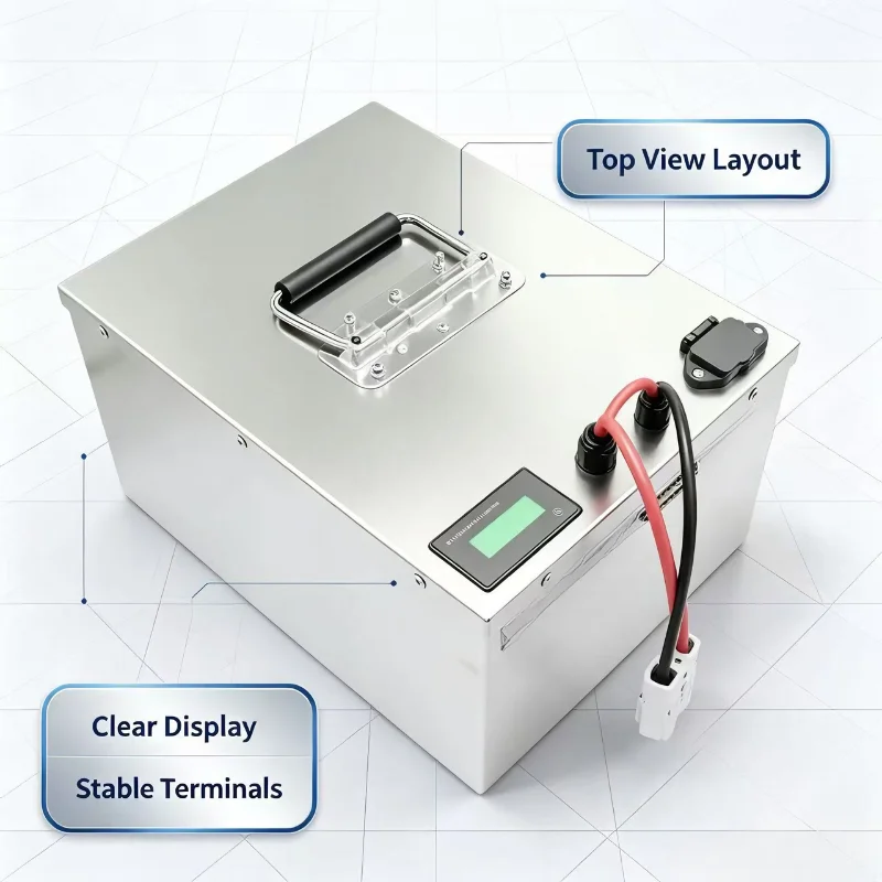 แบตเตอรี่ลิเธียมไอออน LiFePO4  - 72V 60Ah Lifepo4 Battery Pack บทวิจารณ์และราคา